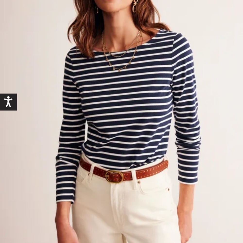 Boden Ella Long Sleeve Breton